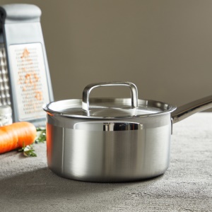 casserole 3 couches en acier inoxydable