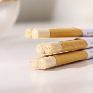 Baguettes chinoises en bois de bambou 24cm