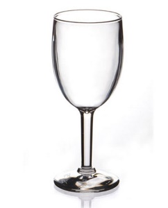 Verres à champagne en plastique  de 175ML