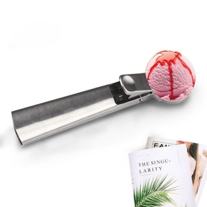 Cuillère à crème glacée en acier inoxydable