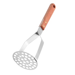 Royeur de pommes de terre en purée Acier inoxydable poignée anti-échaudage en bois