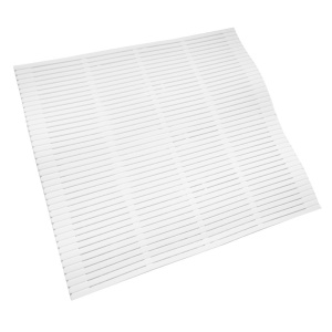 Tapis à rouler pour sushi blanc PP plastique 21.5 * 23.5cm