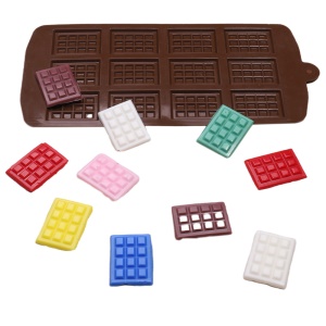 Moule de chocolat en silicone 12 Blocs