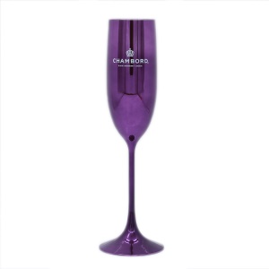 Verre à vin avec pied en plastique