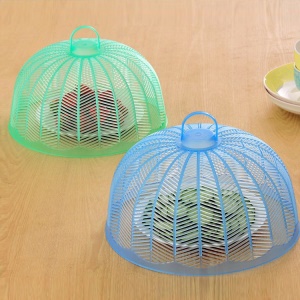 Couvercle alimentaire en PP plastique anti-poussière et mouche  25,5 * 12cm