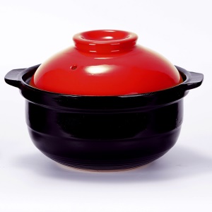 Casserole en céramique haute capacité et haute température