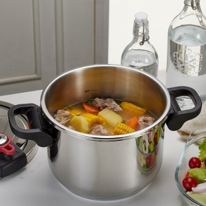 Autocuiseur multifonction en acier inoxydable 6L 2-5 personnes