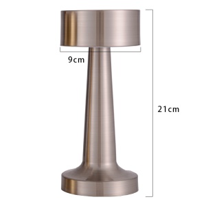Lampe de chevet rechargeable interrupteur tactile avec trois couleur changeante