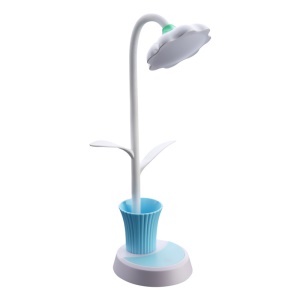 Lampe de table LED style floral USB rechargeable