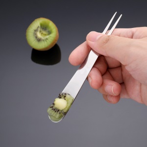 Fourchette à fruits en acier inoxydable longueur 123mm