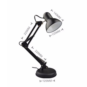 Lampe de bureau LED protection des yeux pliable et réglable