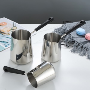 Pot à lait en acier inoxydable avec poignée 350ml/600ml 900ml