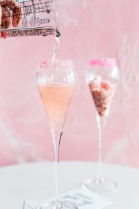 Grand Verre à champagne en verre de cristal 280 mL