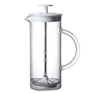 Mousseur à lait en verre transparent 480ml