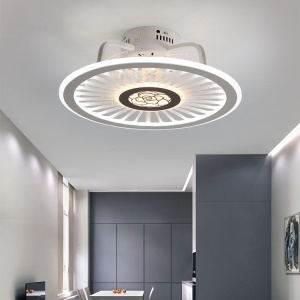 Ventilateur de plafond à LED réglable par télécommande