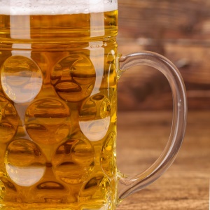 Chope à bière en cristal1000mL 1,3 kg