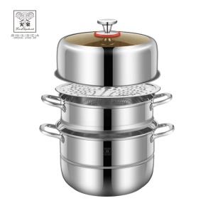 Casserole avec cuisson à vapeur