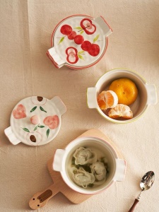 Petite casserole en céramique binaurale 480 mL