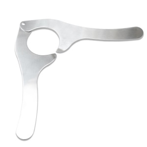 Coupe-oursin en acier inoxydable avec clip 179g