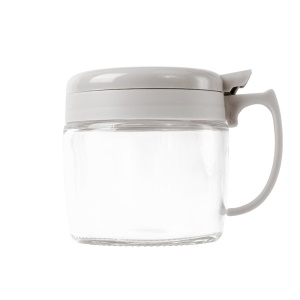 Boîte de conserve  d'assaisonnement en verre étanche à la chaleur et à l'humidité