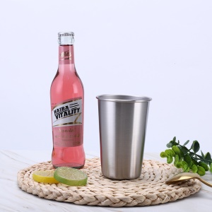 Gobelet à bière en acier inoxydable 304, 300ml-500ml