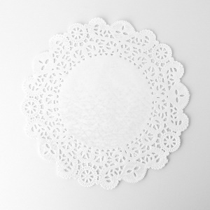 Papier absorbant l'huile en pâte de bois dentelle creuse