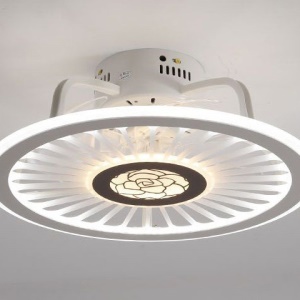 Ventilateur de plafond à LED réglable par télécommande