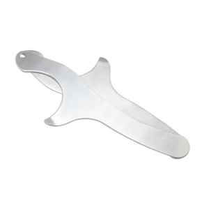 Coupe-oursin en acier inoxydable avec clip 179g