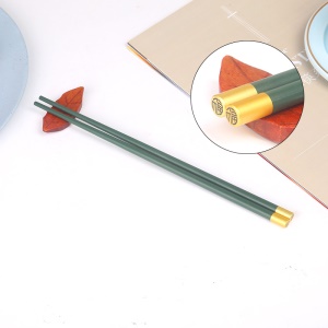 Baguettes en alliage de metaux 5 couleurs 25cm
