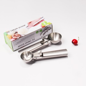 Cuillère à crème glacée en acier inoxydable
