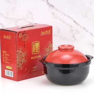 Casserole en céramique haute capacité et haute température
