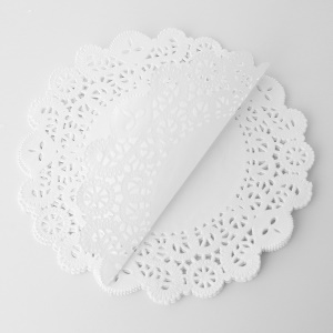 Papier absorbant l'huile en pâte de bois dentelle creuse