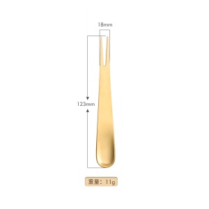 Fourchette à fruits en acier inoxydable longueur 123mm
