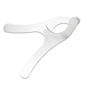 Coupe-oursin en acier inoxydable avec clip 179g