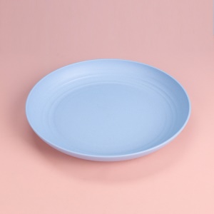 Assiette Incassable en paille de blé diamètre 25cm