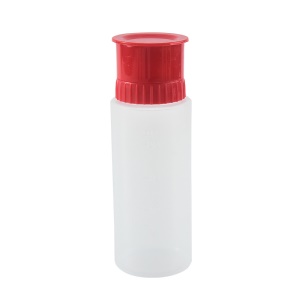 Distributeur de crème en plastique gradué avec cinq trous de sortie