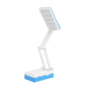 Lampe de table pliante LED rechargeable soin des yeux 10W 12 perles de lampe