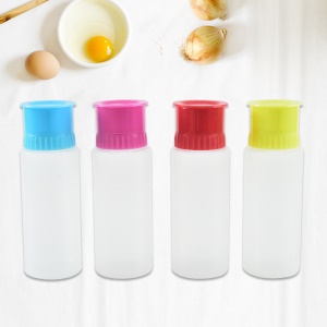 Distributeur de crème en plastique gradué avec cinq trous de sortie