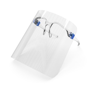 Masque de protection transparent monture de lunettes anti-éclaboussures et anti-éruption 29g