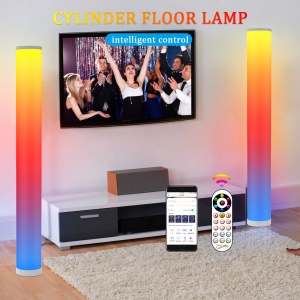 Lampadaire LED Bluetooth Lumière RGB