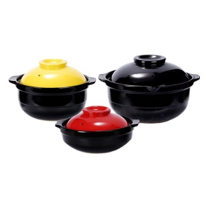 Casserole en céramique haute capacité et haute température
