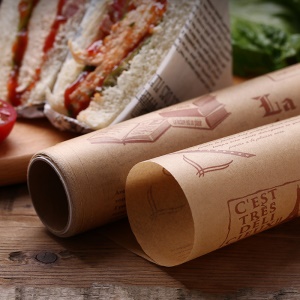 MTAM papier huile de silicone en pâte de bois brut antiadhésif et résistant aux hautes températures