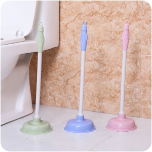 Déboucheur de toilette avec trou à crocher Joint à double couche