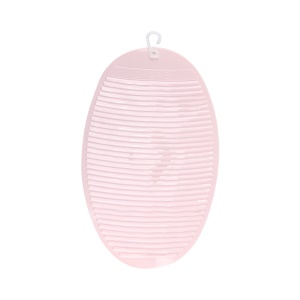 Mini planche à laver en plastique souple pliant anti-dérapant adsorbant fome ovale
