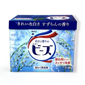 Lessive en poudre parfumée muguet sans agent fluorescent 800g