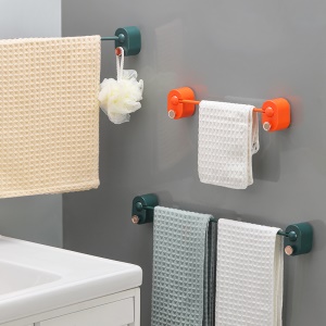 Porte serviette murale de salle de bain sans perforation
