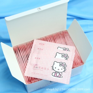 Lingettes nettoyantes sans parfum jetables 50 pièces/boîte emballée séparément