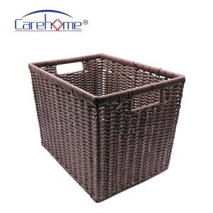 Panier de rangement grande capacité avec cadre en fer