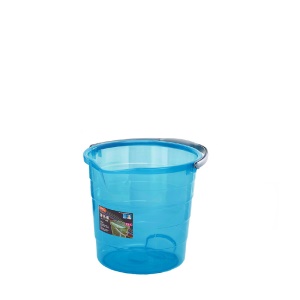 Seau à eau de grande capacité épaissi plastique transparent portable