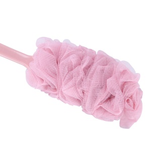 Brosse de bain longue poignée PE de haute qualité